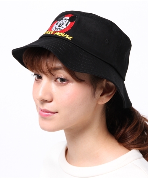 WEGO(ウィゴー)の「∴WEGO/ Mickey mouseバケットハット(ハット・レディース・その他1/ブラック/ホワイト・FREE)」の21枚目の写真