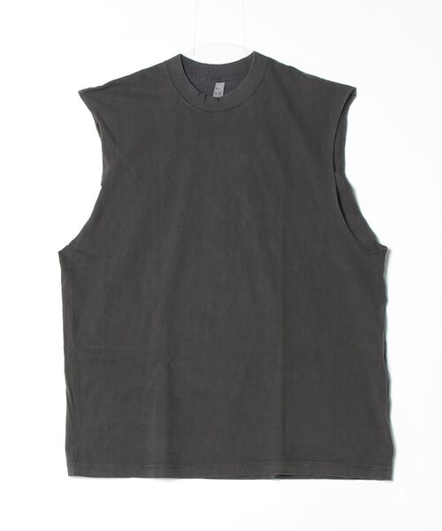LOS ANGELES APPAREL(ロサンゼルスアパレル)の「Los Angeles Apparel / Sleeveless Tee 6.5oz / L-1865GD(Tシャツ/カットソー・レディース・ブラック/ホワイト・X-LARGE)」の6枚目の写真