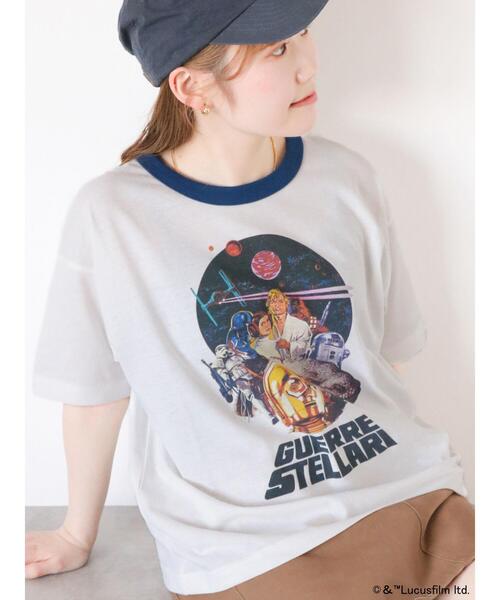 セール】【STAR WARS】リンガーTシャツ（Tシャツ/カットソー