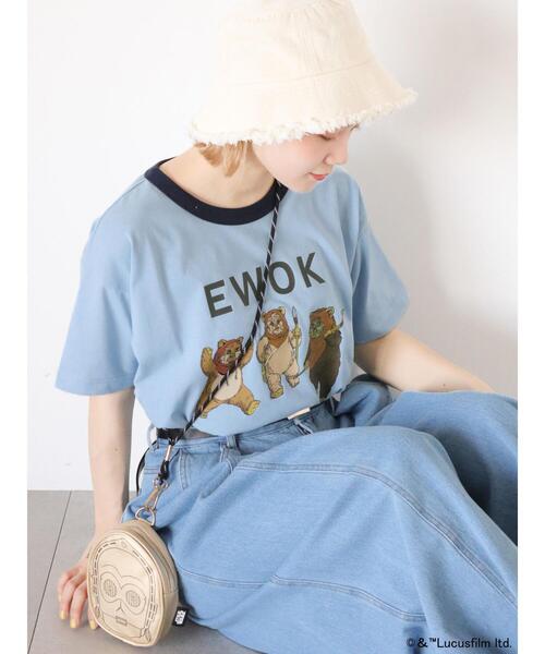 ehka sopo（エヘカソポ）の「【STAR WARS】リンガーTシャツ（T