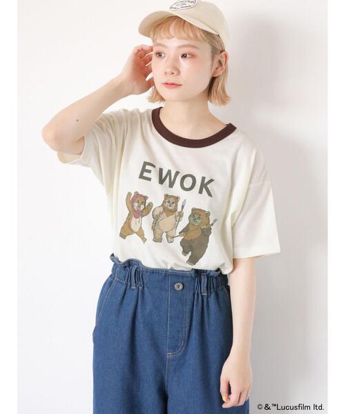 ehka sopo（エヘカソポ）の「【STAR WARS】リンガーTシャツ（T