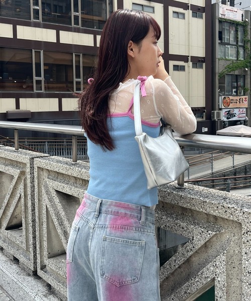 sevens(セブンズ)の「【sevens】ピンキーデニム(デニムパンツ・レディース・サックスブルー・FREE)」の16枚目の写真