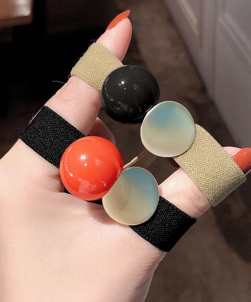 Miniministore（ミニミニストア）の「ヘアゴム 5本セットヘアアクセサリー人気（シュシュ・レディース・その他・FREE）」の8枚目の写真