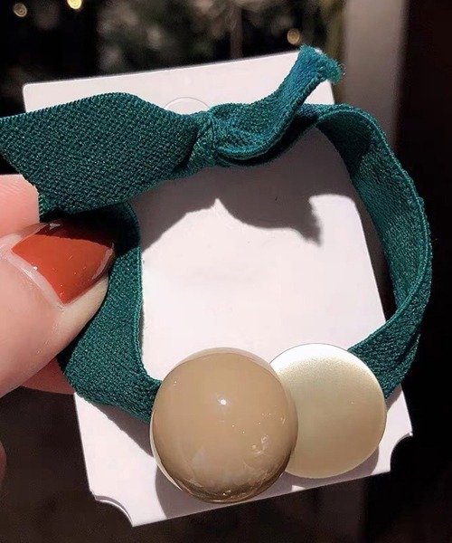 Miniministore（ミニミニストア）の「ヘアゴム 5本セットヘアアクセサリー人気（シュシュ・レディース・その他・FREE）」の2枚目の写真