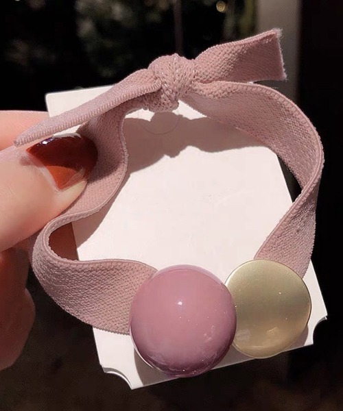 Miniministore（ミニミニストア）の「ヘアゴム 5本セットヘアアクセサリー人気（シュシュ・レディース・その他・FREE）」の3枚目の写真