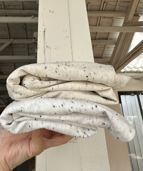 lawgy（ラウジー）の「nep vanilla beans t / ネップバニラビーンズt（Tシャツ/カットソー・レディース・ホワイト/アイボリー・FREE）」の4枚目の写真