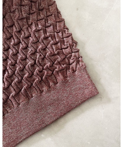 Torrazzo Donna（トラッゾドンナ）の「コンパクトサマーニットトップス（タンクトップ・レディース・ホワイト/ブラック/ブラウン・FREE）」の11枚目の写真