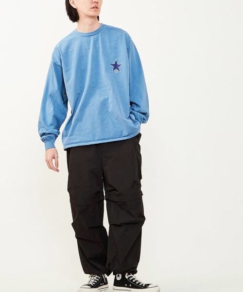 CONVERSE TOKYO(コンバーストウキョウ)の「2WAY DETACHABLE MILITARY WIDE CARGO PANTS(カーゴパンツ・レディース・オリーブ/ブラック/ベージュ/ネイビー/カーキ・SMALL/MEDIUM)」の9枚目の写真