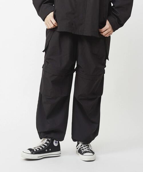 CONVERSE TOKYO(コンバーストウキョウ)の「2WAY DETACHABLE MILITARY WIDE CARGO PANTS(カーゴパンツ・レディース・オリーブ/ブラック/ベージュ/ネイビー/カーキ・SMALL/MEDIUM)」の18枚目の写真