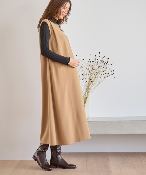 セール】' ドライタッチ 'ジョーゼット マタニティワンピース