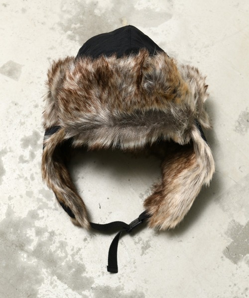 Dickies(ディッキーズ)の「【Dickies】EX FLIGHT CAP/フライトキャップ/フリーサイズ/帽子/ディッキーズ(キャップ・メンズ・ベージュ/ブラック/カーキ/レンガ・FREE)」の2枚目の写真