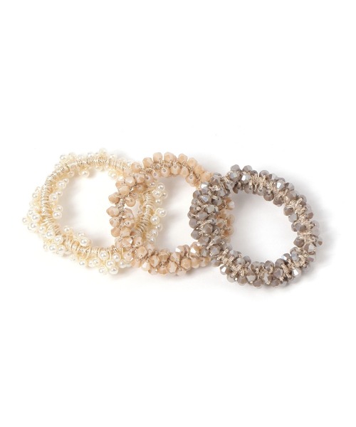 GLOBAL WORK（グローバルワーク）の「アソートヘアゴム/130519（ヘアゴム・レディース・ホワイト系その他6/カラフル/ベージュ系その他2/ベージュ系その他3/ベージュ系その他7/ブルー系その他4/ブラック系その他5/その他10/その他8/その他9/その他1/その他2/その他3/その他4/その他/ブラック系その他6/グレー系8/ベージュ系7/その他20/その他21/パープル系9・ONE SIZE）」の9枚目の写真