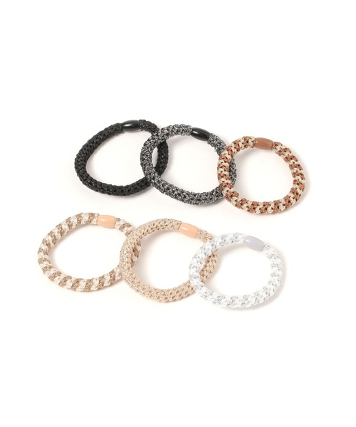 GLOBAL WORK（グローバルワーク）の「アソートヘアゴム/130519（ヘアゴム・レディース・ホワイト系その他6/カラフル/ベージュ系その他2/ベージュ系その他3/ベージュ系その他7/ブルー系その他4/ブラック系その他5/その他10/その他8/その他9/その他1/その他2/その他3/その他4/その他・ONE SIZE）」の11枚目の写真