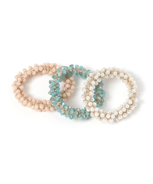 GLOBAL WORK（グローバルワーク）の「アソートヘアゴム/130519（ヘアゴム・レディース・ホワイト系その他6/カラフル/ベージュ系その他2/ベージュ系その他3/ベージュ系その他7/ブルー系その他4/ブラック系その他5/その他10/その他8/その他9/その他1/その他2/その他3/その他4/その他/ブラック系その他6/グレー系8/ベージュ系7/その他20/その他21/パープル系9・ONE SIZE）」の20枚目の写真