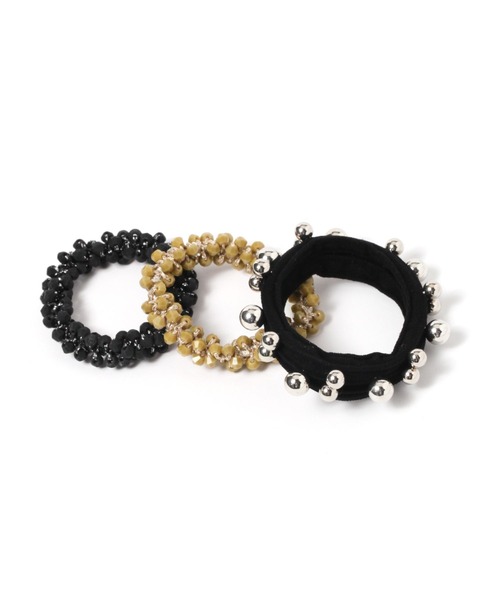 GLOBAL WORK（グローバルワーク）の「アソートヘアゴム/130519（ヘアゴム・レディース・ホワイト系その他6/カラフル/ベージュ系その他2/ベージュ系その他3/ベージュ系その他7/ブルー系その他4/ブラック系その他5/その他10/その他8/その他9/その他1/その他2/その他3/その他4/その他・ONE SIZE）」の3枚目の写真