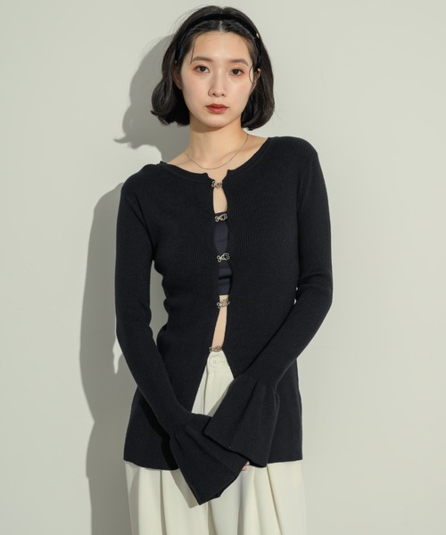 フロントホックトップス（カーディガン/ボレロ）｜NEUNA（ヌナ）の