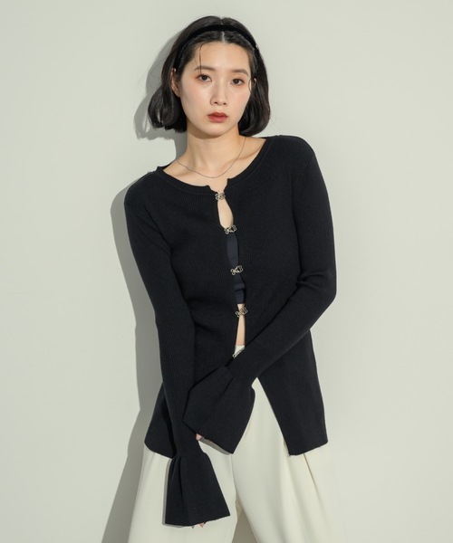 フロントホックトップス（カーディガン/ボレロ）｜NEUNA（ヌナ