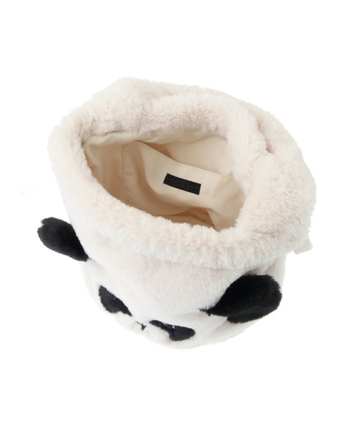 Candy Stripper（キャンディストリッパー）の「PEPE FUR HAND バッグ（ハンドバッグ・レディース・アイボリー・FREE）」の10枚目の写真