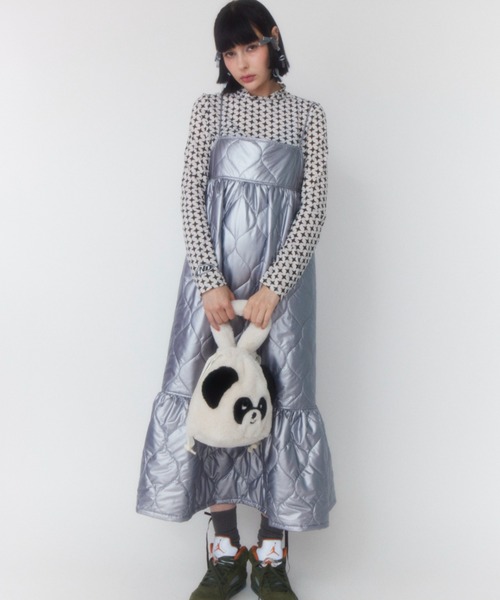 Candy Stripper（キャンディストリッパー）の「PEPE FUR HAND バッグ（ハンドバッグ・レディース・アイボリー・FREE）」の3枚目の写真