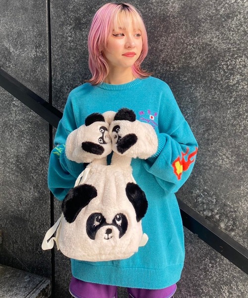 Candy Stripper（キャンディストリッパー）の「PEPE FUR HAND バッグ（ハンドバッグ・レディース・アイボリー・FREE）」の6枚目の写真