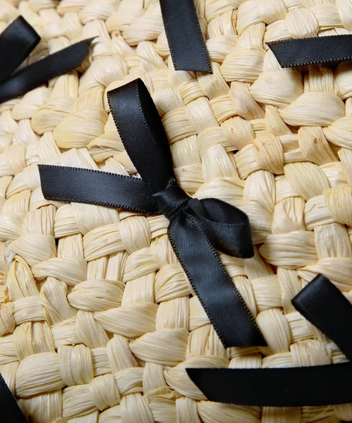 Julia Boutique（ジュリアブティック）の「リボンカゴバッグ/24130（かごバッグ・レディース・ブラック・ONE）」の15枚目の写真