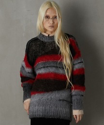 PRANK PROJECT | モヘアボーダーニット / Mohair Border Knit(ニット/セーター)
