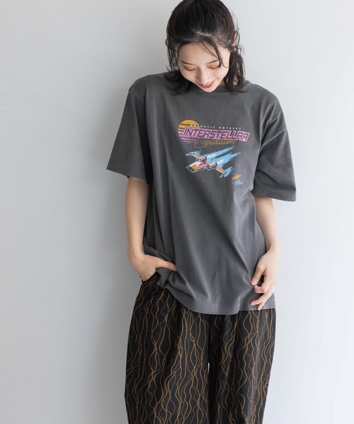 LOWRYS FARM（ローリーズファーム）の「タックワイドガラパンツ 140337（その他パンツ・レディース・ブラック/オフホワイト・FREE）」の21枚目の写真