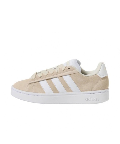 adidas(アディダス)の「【別注】アディダス adidas グランドコート アルファ 限定コラボ(スニーカー・レディース・ベージュ・23.5cm/24.5cm/23.0cm/24.0cm/25.0cm)」の2枚目の写真
