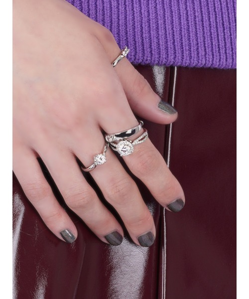 PAMEO POSE(パメオポーズ)の「Toy Ring Type Silver(リング・レディース・シルバー系2/シルバー系4/シルバー系3/シルバー系1・FREE)」の7枚目の写真