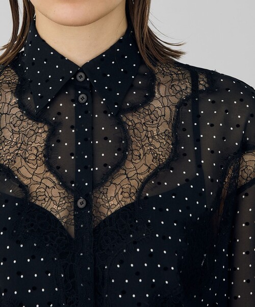 タグ付新品　2.6万 トゥモローランド デプレ DES PRES シルクブラウス タグ付新品 2.6万 トゥモローランド デプレ DES PRES シルクブラウス