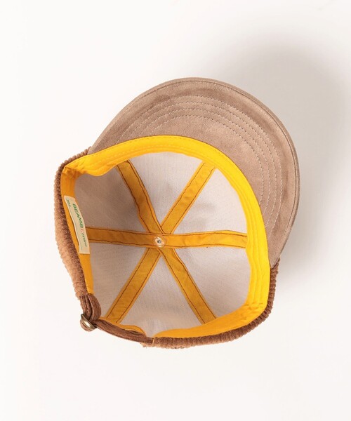 BEAMS mini（ビームスミニ）の「コーデュロイ クマ キャップ 2024FW（キャップ・キッズ・ブラウン/オフホワイト/ピンク・ONE SIZE）」の15枚目の写真