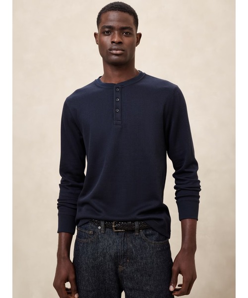 セール】BANANA REPUBLIC FACTORY STORE ワッフルニット サーマル