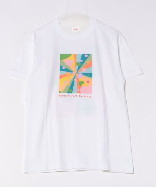 ARCHIVER(アーカイバ)の「【8】【it】【Spread Love】オリジナルプリント S/S T(Tシャツ/カットソー・レディース・ホワイト/ブラック・LARGE/MEDIUM/SMALL)」の2枚目の写真