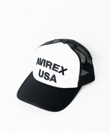 AVIREX（アヴィレックス）の「【AVIREX】LOGO MESH CAP（キャップ）」