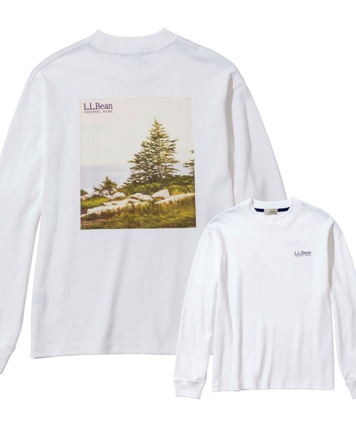 【セール】【JAPAN EDITION】ユニオン・カタログ・カバー・ロングスリーブ・ティ（Tシャツ/カットソー）｜L.L.Bean（エルエルビーン）