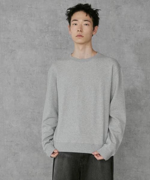 THE STANDARD（ザスタンダード）の「■■■WEGO/エルボーパッチクルーネックプルオーバー■■■（スウェット・メンズ・ブラック/杢グレー・MEDIUM/LARGE）」の8枚目の写真