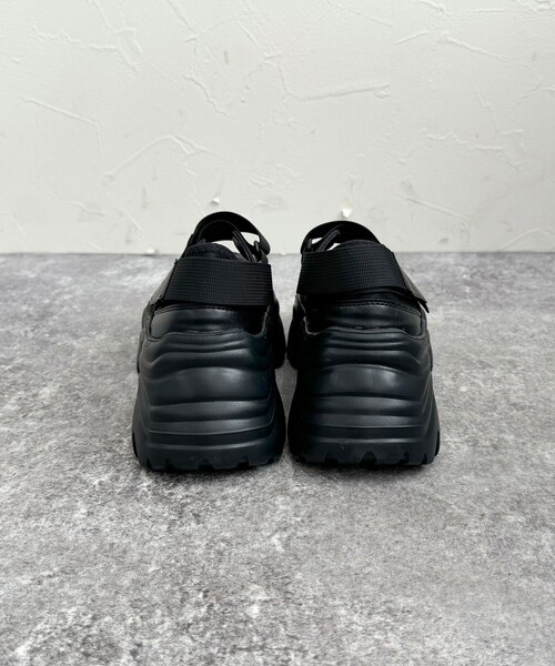 fredy emue（フレディエミュ）の「スニーカーソールメリージェーン（スニーカー・レディース・キナリ/ブラック・S/M/L）」の13枚目の写真