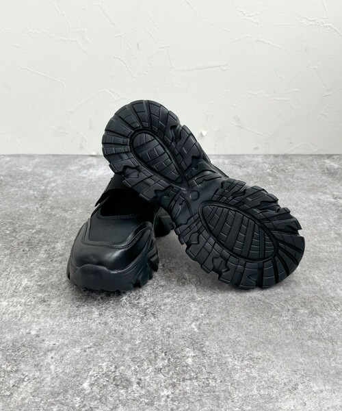 fredy emue（フレディエミュ）の「スニーカーソールメリージェーン（スニーカー・レディース・キナリ/ブラック・S/M/L）」の14枚目の写真