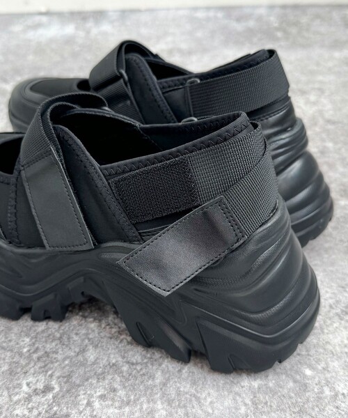 fredy emue（フレディエミュ）の「スニーカーソールメリージェーン（スニーカー・レディース・キナリ/ブラック・S/M/L）」の16枚目の写真