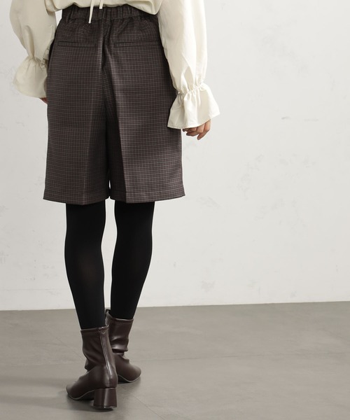 FOUND GOOD（ファウンドグッド）の「ウールライクショーツ（その他パンツ・レディース・ブラウン系/ブラック/ブラウン系8・L/S/M）」の10枚目の写真