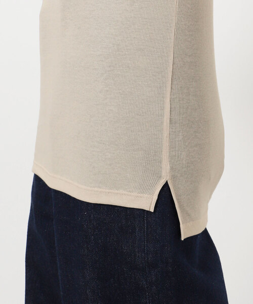 セール】《WEB限定追加》パウダリーコットンプルオーバー（ベージュ