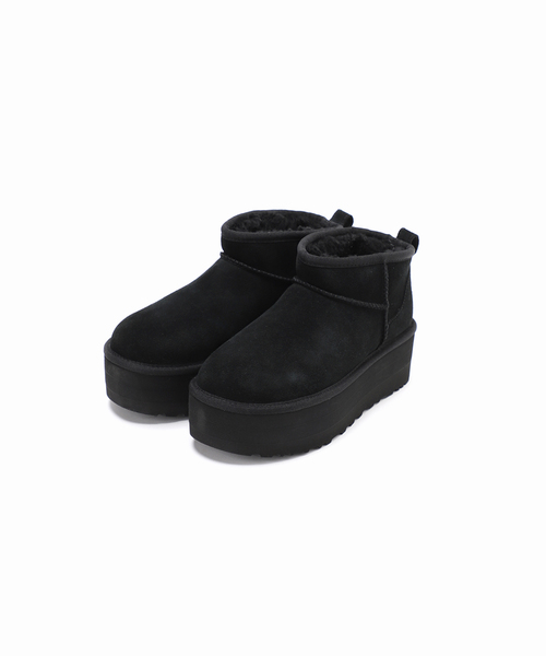 UGG（アグ）の「UGG/アグ ULTRA MINI PLATFORM 1135092-BLK/CHE（その他シューズ・レディース・ブラック/キャメル・25cm/24cm/23cm）」の15枚目の写真