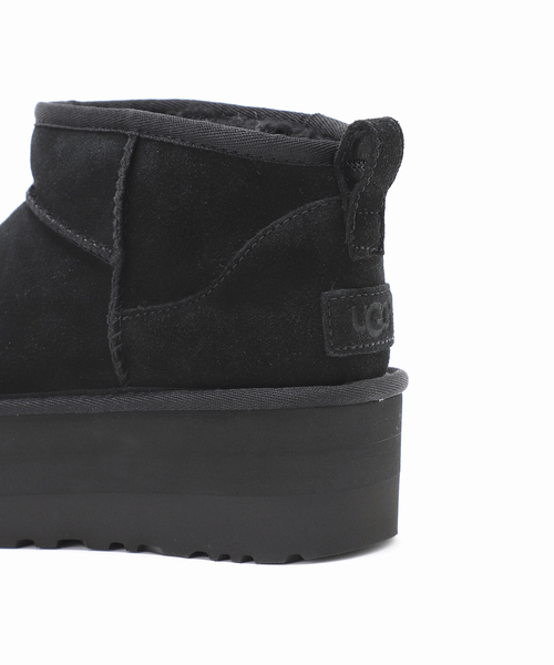 UGG（アグ）の「UGG/アグ ULTRA MINI PLATFORM 1135092-BLK/CHE（その他シューズ・レディース・ブラック/キャメル・25cm/24cm/23cm）」の19枚目の写真