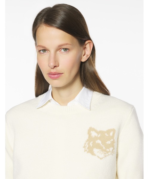 セール】FOX HEAD INTARSIA REGULAR JUMPER（ニット/セーター
