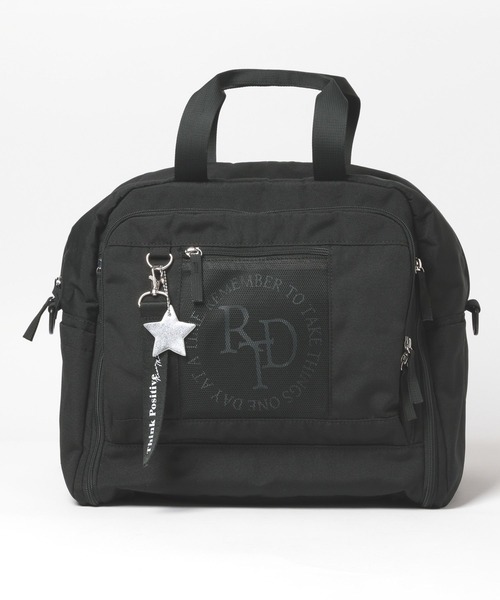 GLOBAL WORK（グローバルワーク）の「拡張ボストンバッグ30~35L/149171（ボストンバッグ・キッズ・ブラック/サックスブルー・ONE SIZE）」の9枚目の写真