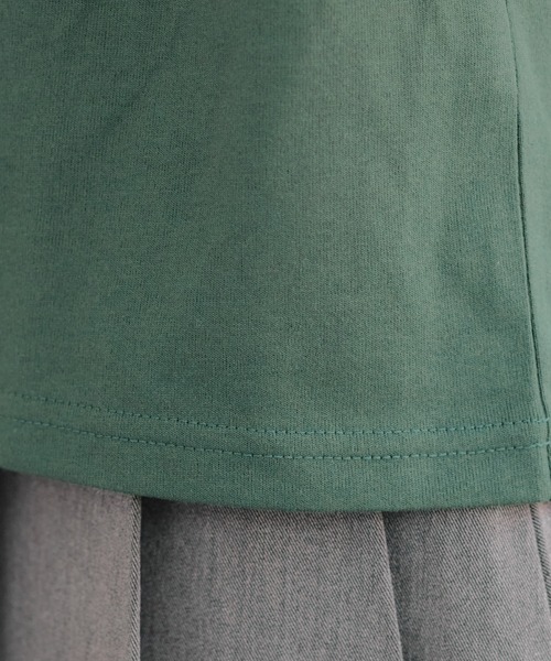 Another Branch olive des olive（アナザーブランチオリーブデオリーブ）の「ラメ刺繍ロンＴ（Tシャツ/カットソー・レディース・ベージュ/グリーン/ブラウン/ボルドー/オフホワイト/チャコールグレー/ブラック・FREE）」の11枚目の写真