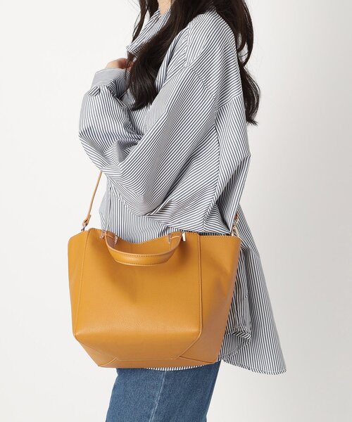 未使用級✨ソメス レザー トートバッグ イエロー