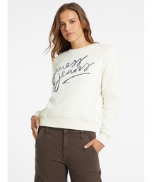 GUESS JEANS CLASSIC Italic Logo Sweatshirt トップス スウェット