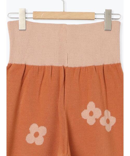 【セール】デイジー柄ジャカードニットパンツ(その他パンツ)|Et grenier by Samansa Mos2(エグルニエバイサマンサモスモス) 【セール】デイジー柄ジャカードニットパンツ(その他パンツ)|Et grenier by Samansa Mos2(エグルニエバイサマンサモスモス)