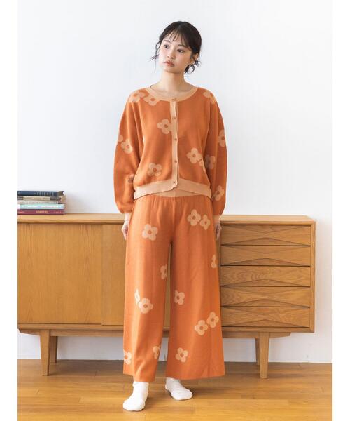 【セール】デイジー柄ジャカードニットパンツ(その他パンツ)|Et grenier by Samansa Mos2(エグルニエバイサマンサモスモス) 【セール】デイジー柄ジャカードニットパンツ(その他パンツ)|Et grenier by Samansa Mos2(エグルニエバイサマンサモスモス)